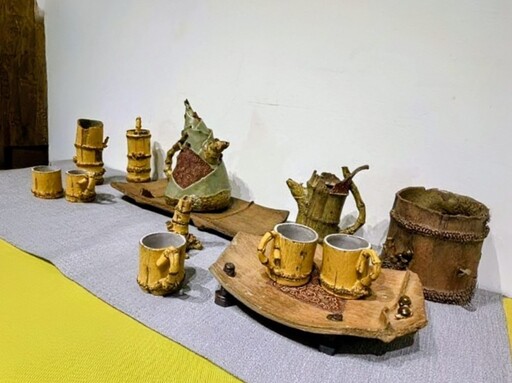 雲林陶藝聯展今揭幕 北港文化中心陶土風華震撼