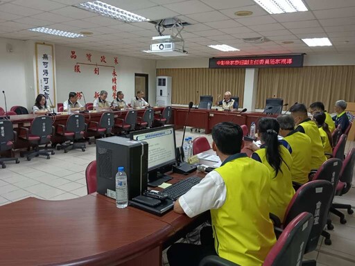 輔導會視導中彰榮家 第47屆榮民節活動籌備情形