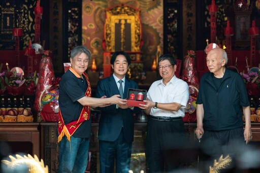 新竹義民節祭祀大典 賴清德盼「客家六箭」讓客家鄉親更自信、國家更進步