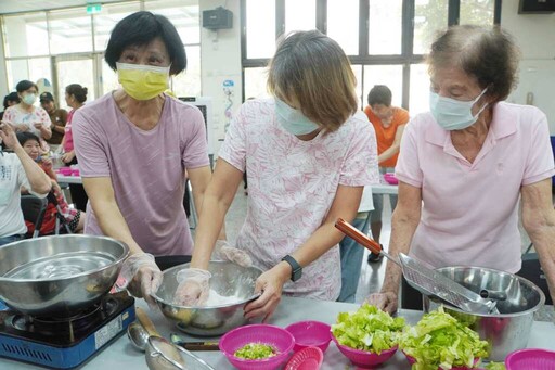 大村有料計畫 大葉大學帶村民體驗客家米苔目