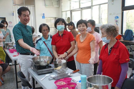 大村有料計畫 大葉大學帶村民體驗客家米苔目