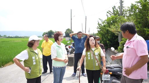 影／彰化三民農地重劃區農水路工程惹民怨 陳素月：施工應考量農作時程