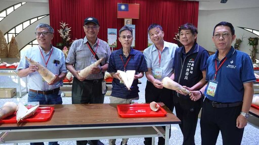 影／台中市北屯區優質麻竹筍評鑑 劉晏誠勇奪麻竹筍冠軍