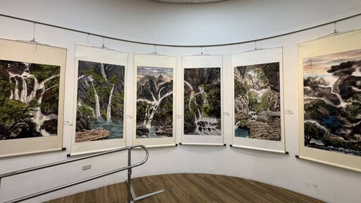 駱慶芳水墨個展 彰化市立圖書館展出