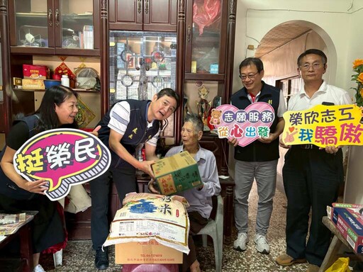 彰化榮服處關懷芳苑地區榮民眷宣導普發萬元防騙