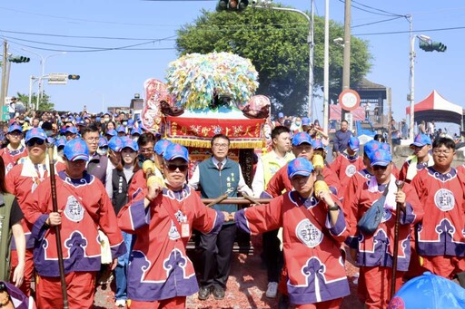 睽違百年再現!北港朝天宮「黑面三媽」主巡台南