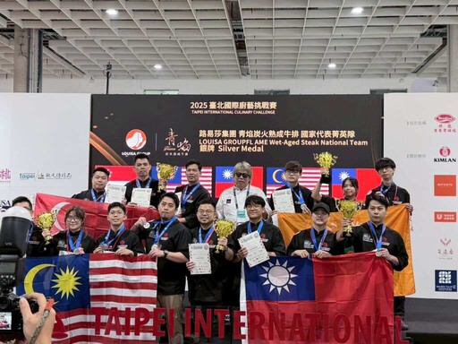 崑大餐飲系「2025台北國際廚藝賽」奪10獎