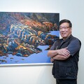 藍眼淚畫布再現 馬祖藝術家曹松清於中原大學舉辦個展