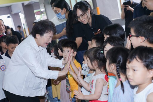「給孩子一個禮堂」再+ 1!太平區四校新建活動中心聯合動土 盧市長:完善孩子學習場域