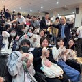 中華醫大舉辦「包中」祈福許願為應屆畢業生國考加油打氣