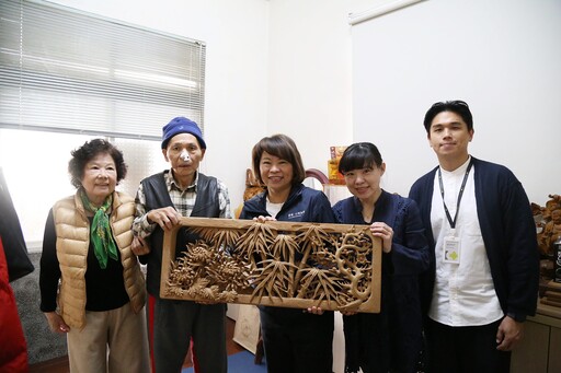 「鑿花」藝師蔡共新辭世 黃敏惠市長深表哀思