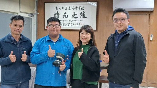 不向弱勢低頭 立志為偏鄉點燃科學的燈 基中學子獲總統教育獎！