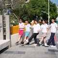 學童上學更安心！嘉義市首條示範通學步道啟用 黃敏惠率隊見證