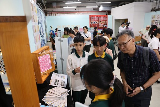 中市傳統藝術與STEAM教育成果展登場 12所「傳藝領航之星」學校秀起來