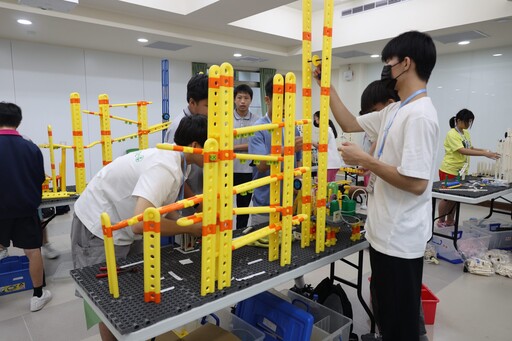 基隆市首辦科技積木創意競賽 展現學子創新實作能量