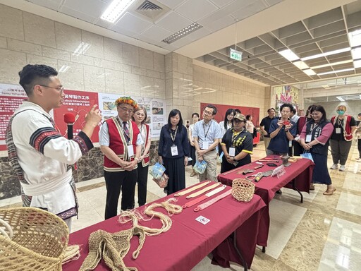 響應全民原住民族教育週 中市府原民會與中興大學攜手辦理口簧琴特展