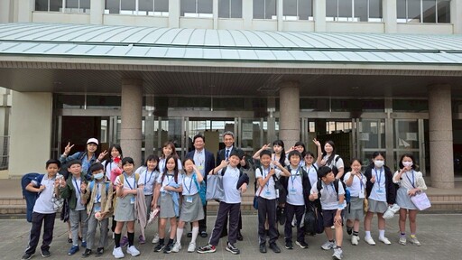 北市萬興國小赴日交流 走訪下郡小學感受環保教育與傳統文化