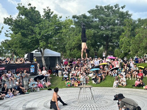 兩日限定!帝國糖廠華麗變身奇幻馬戲舞台 台中夏日馬戲節首日數萬人同歡