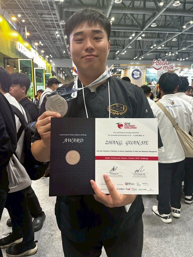 嘉藥西廚隊勇奪首爾廚藝賽三銀四銅