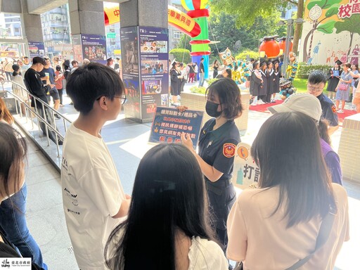 畢業季防詐不缺席 文山二分局走入校園傳遞暑期防詐觀念