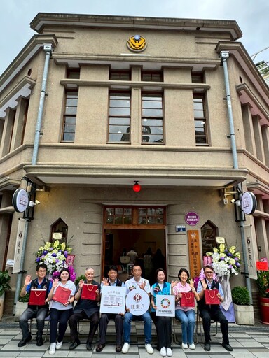 老警舍變糕餅藝廊！ 「頂街派出所」華麗轉身 旺來八開幕飄香豐原