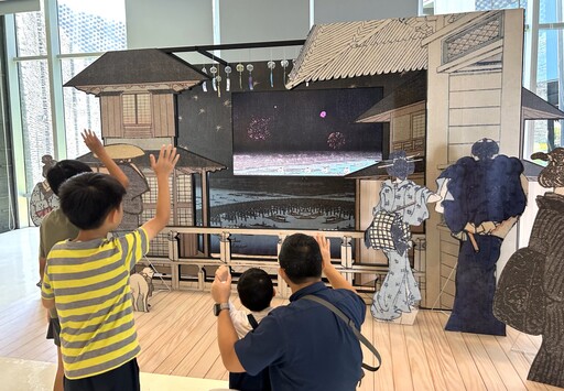 故宮南院夏日親子藝術月開跑 水舞無人機展演接力登場