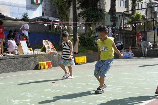 迎接FUN暑假！七堵長安公園推出「歡樂遊戲島」快閃活動