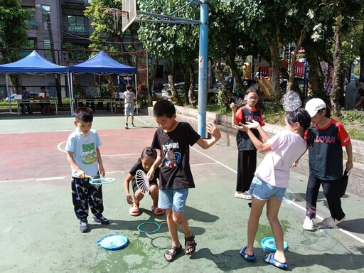 迎接FUN暑假！七堵長安公園推出「歡樂遊戲島」快閃活動