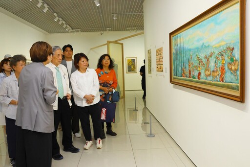 黃敏惠出席嘉美館主題展揭幕 展出李錦繡、謝貽娟近200件藝術作品
