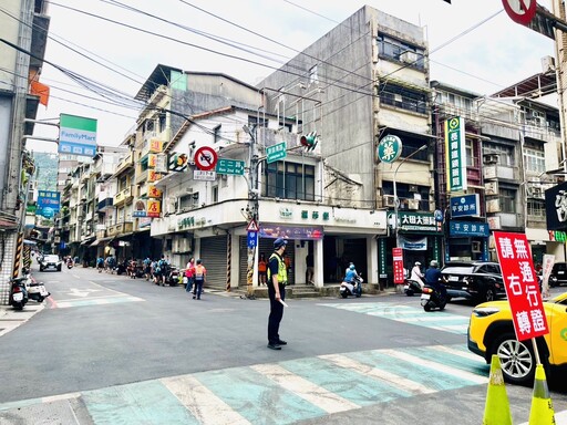 行人友善！基隆銘傳國中7時至8時啟動單向管制 保障師生通學安全