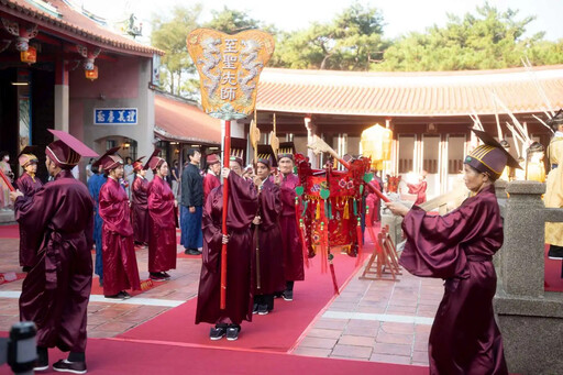 三獻古禮再現！新竹孔廟隆重祭孔紀念孔子2575誕辰