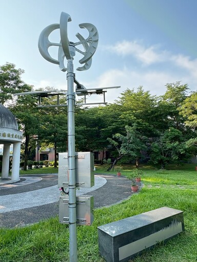 草屯商工攜手弘光科大打造智慧能源路燈 提升校園安全與智慧科技