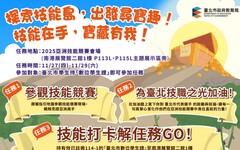 亞洲技能競賽睽違30年在台主辦 北市邀師生觀賽抽Switch 2等70組大獎