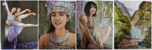 台灣南美會評議員洪啓元老師 讚郭宗正妙筆生花冩形神