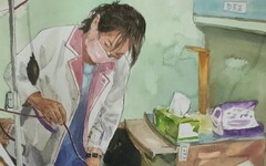 醫師畫家郭宗正總裁 在病床前作畫很特別