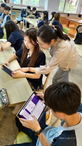 新加坡國際學校交流團 訪旭光高中扎根觀光遊學