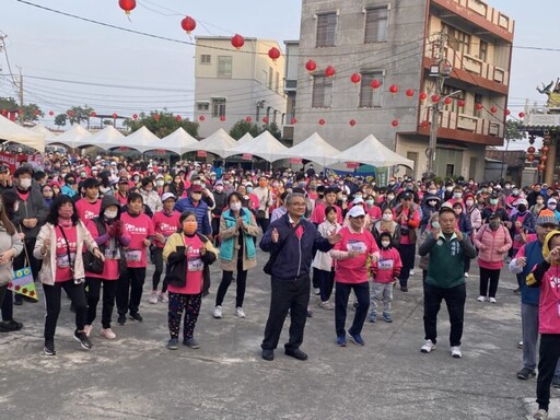 秀傳醫療體系跨區聯手台南市立醫院舉辦社區健走活動