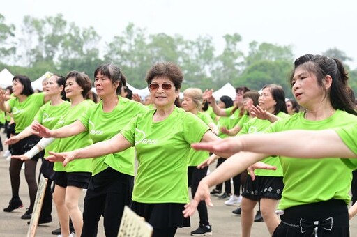 平鎮「千人排舞」逾3千人參與 享受跳舞並培養運動習慣