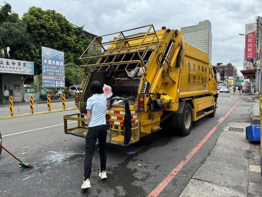 颱風過後整頓家園 桃環保局總動員清出約1500噸垃圾及170噸資收物