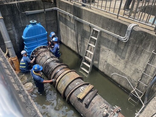 台水大湳給水廠高低壓電氣設備檢驗等工程順利完工 桃五行政區完成復水