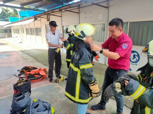 高雄永安消防分隊走進校園 寓教於樂培養防災意識