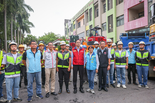 桃市府整裝馳援高雄風災 張善政指示全力協助恢復市容