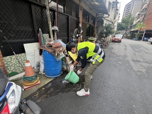 颱風過後共同防堵登革熱 桃園總動員清除積水容器