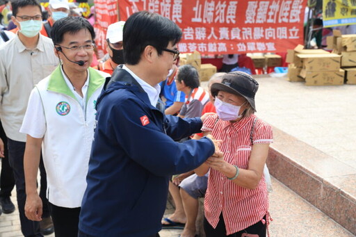 出席重陽節活動 陳其邁:落實在地安老讓長輩樂活