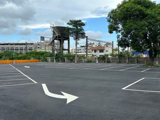 中市府開闢容納百輛停車空間 紓解大甲火車站鄰近地區停車壓力