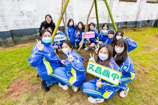 悅新建設捐贈128株櫻花樹 綠化民眾休憩空間增添城市色彩