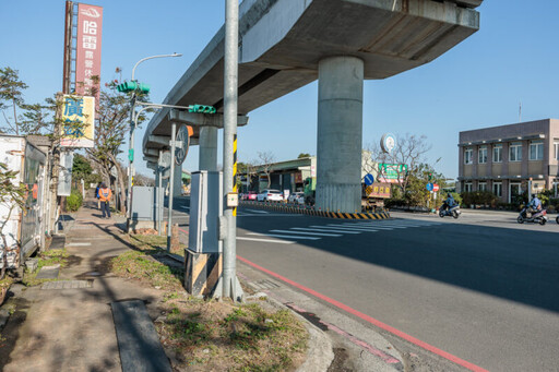 桃市府成功爭取1.06億補助 改善蘆竹捷運站周邊人行道