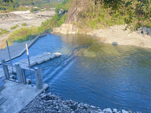 中市府生態永續承諾「食水嵙溪排水小水力發電廠」二期動工