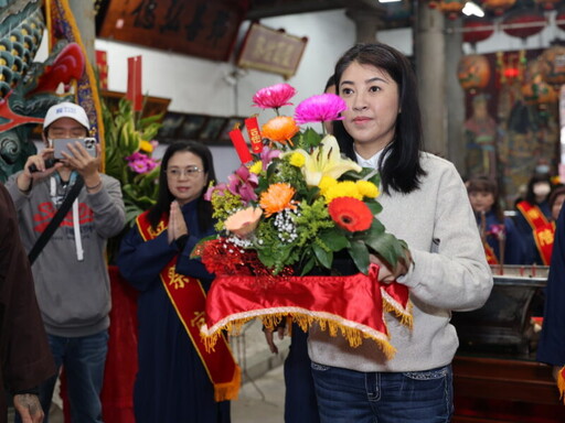 南投縣府舉辦鄭成功401週年釋奠典禮 許淑華上香祈求國泰民安