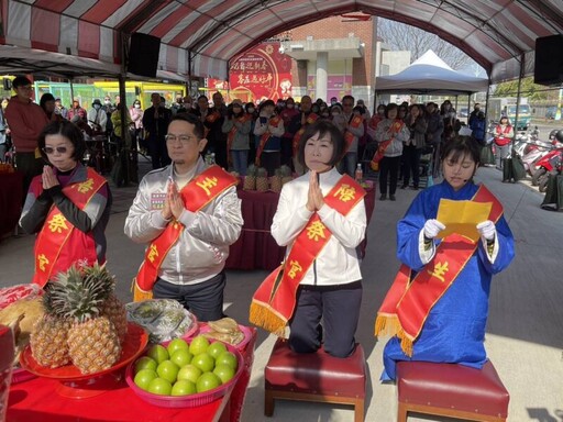 補天祈福迎天穿 重現客家傳統「三獻吉禮」祭天祈平安